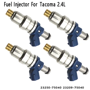 4шт Горивните Инжектори За Toyota Tacoma 1995-1999 2.4 L 23250-75040 23209-75040 Резервни Аксесоари