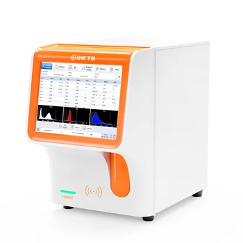 IHeto H3800 60 теста на час, 3-компонентен различното брояч за кръвни клетки, интелигентна машина за тестване на CBC, Автоматични хематологични анализатори