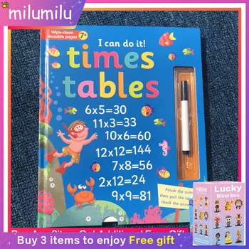 MiluMilu Оригинални Популярни образователни книги Избършете Clean 