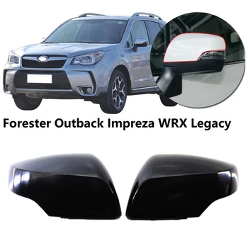 Двойката Крылышек на Страничните огледала за задно виждане За Субару Forester Outback XV Impreza WRX STI Legacy 2014-2018