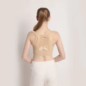 Дишаща женски корсет, за корекция на стойката на тялото гърба Ортопедичен Коректор на стойката на тялото горната част на гърба, раменния отдел на гръбначния стълб Лумбална подкрепа
