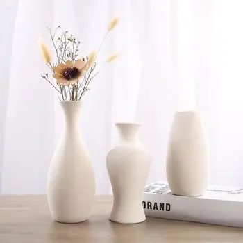 Керамична ваза със собствените си ръце Е модел на Детска градина Керамично изкуство Бял ембриони за Оцветяване, Боядисване, боядисване, Производство, без гипс