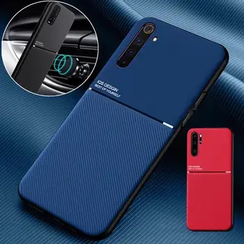 Луксозен текстурный калъф за телефон от изкуствена кожа Xiaomi Poco M4 5G 6,58 инча, магнитни мат седалка от пластмаса TPU, задния капак от пластмаса