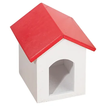 Модел мини къщички, миниатюрни дървени модел щенячьего къща, умален модел на мебелен къща, модел дом