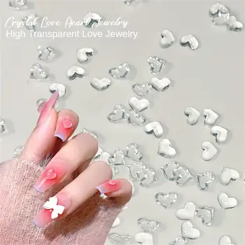 Модерни ноктите Популярни прозрачни висококачествени материали пенливи триизмерни аксесоари за нокти от смола Дизайн нокти