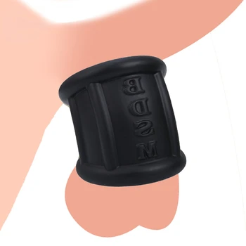 Мъжки топката-растяжитель, пръстени, за да скротума, които определят сперматозоиди, пенисът, халка за пениса, задържане на тестисите, ерекция на пениса, БДСМ секс играчки за мъже с време закъснение