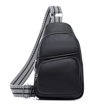 Нова Дизайнерска Поясная чанта с множество джобове, Водоустойчив Мотор чанта, Дамска чанта през Рамо, с Модерна Кожена Чанта за рамо