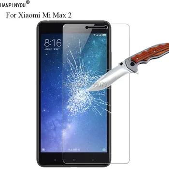 Нова защитен слой от закалено стъкло 9H 2.5 D за Xiaomi Mi Max 2 Max2 6.44 
