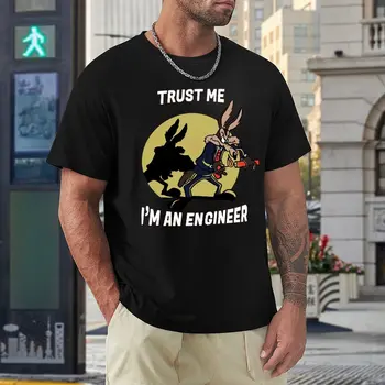 Повярвай ми, аз съм инженер, 15 Най-тениски, Новост, тениска с кръгло деколте, Движение, Хумор, графика, Фитнес, Размер Eur