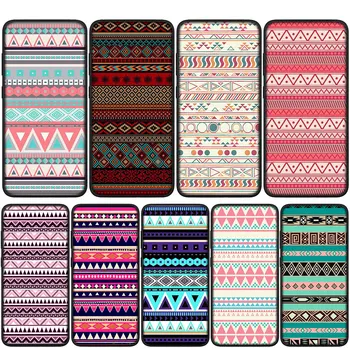 Пъстри Цветя Племето на Ацтеките за VIVO Y11 Y12 Y15 Y17 Y20 Y21 Y33S Y31 Y52S Y51 Y53 Y70 Y74S Y75 Y76 T1 Калъф за вашия Телефон