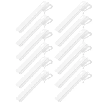 Регулируеми пластмасови кукички за завеси за защелкивания гънки Определяне на лентата Скоба Висящи пръстени