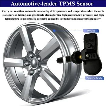 Сензор за контрол на налягането в гумите TPMS 52933-C1100 за Hyundai Sonata Tucson Santa Fe Kia 2015-2020