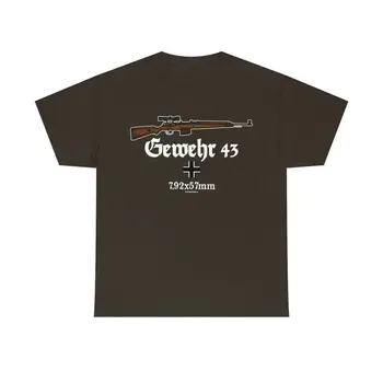 Тениска Gewehr 43 от времената на Втората световна война German Ос