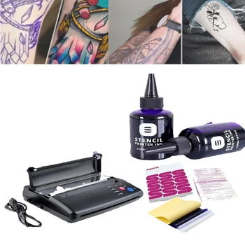 Хит на продажбите, на Татуировка-принтер, Термопринтер за татуировки, Копирна хартия, формат А4, Машина за прехвърляне на шаблон татуировки, Професионални консумативи за татуировки