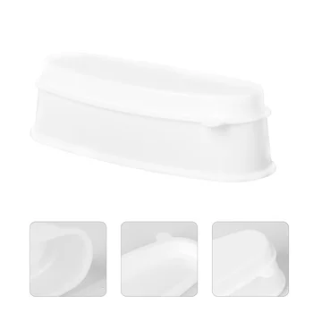 Белият контейнер за прах за макания за идеални резултати маникюр със собствените си ръце – професионална и домашна употреба