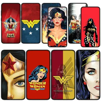 W-Чудеса Woman Супер Герой на DC Comics, Калъф за телефон Samsung Galaxy S20 S21 Fe S22 S23 Ultra S8 Plus A12 A13 A21S A73 + Калъф