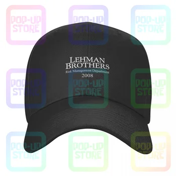 Отдел управление на риска на Lehman Brothers 2008, бейзболна шапка, Шапки за шофьори на камиони, Подарък Класическа Градинска облекло